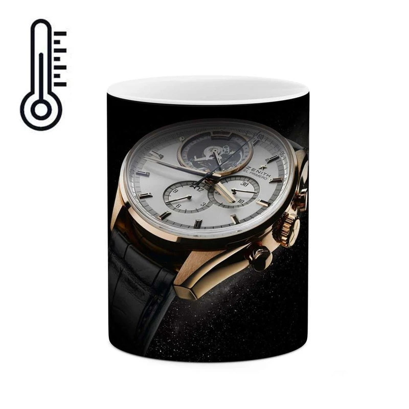 ماگ حرارتی کاکتی مدل ساعت کد  mgh12808