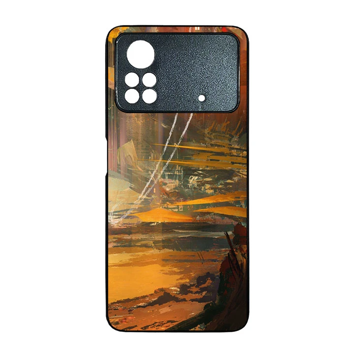 کاور گالری وبفر طرح نقاشی مناسب برای گوشی موبایل شیائومی poco x4 pro