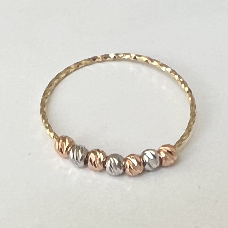 انگشتر طلا 18 عیار زنانه دوست خوب مدل dk390