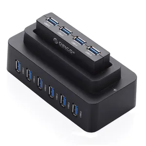 هاب USB3.0 ده پورت اوریکو مدل H10D6-U3