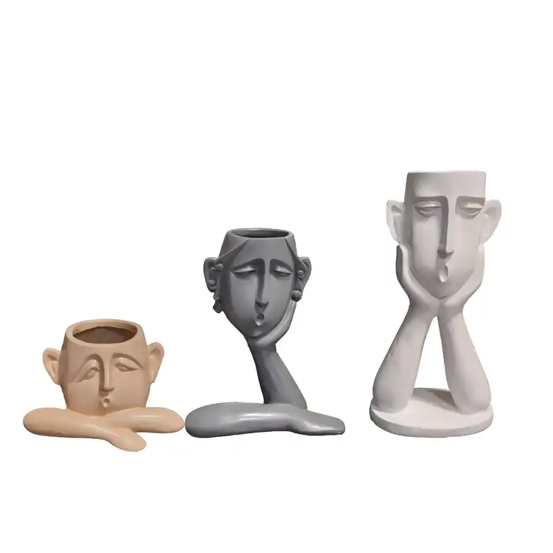 گلدان طرح آدم مدل GA2020 مجموعه 3 عددی