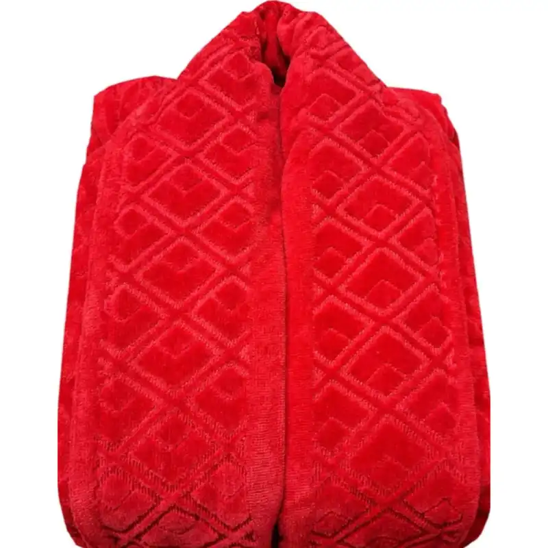 حوله پالتویی مدل یقه لوزی سایز ۱۲۵