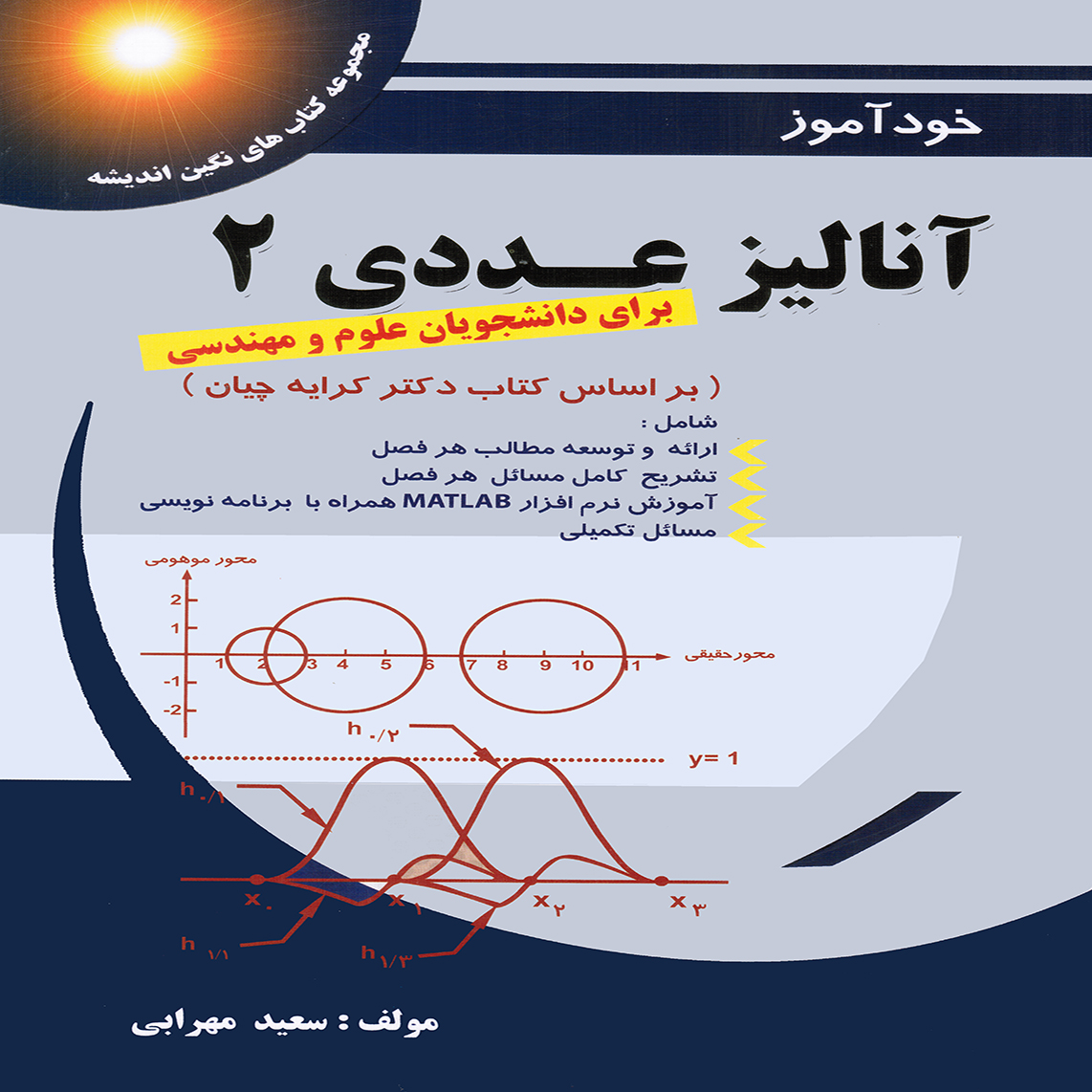 كتاب خودآموز آناليز عددي 2 اثر سعيد مهرابي انتشارات پويش انديشه