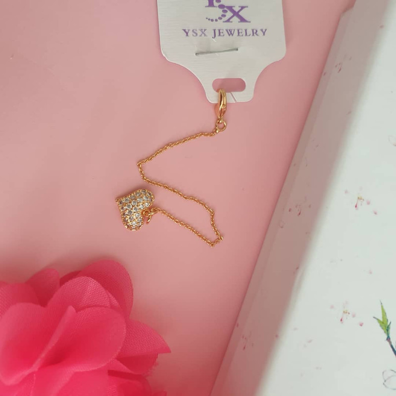 آویز ساعت زنانه وای اس ایکس مدل قلب