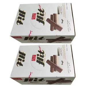 ویفر کاکائویی با کرم شیری و طعم فندق هیت شیرین عسل - 40 گرم بسته 48 عددی