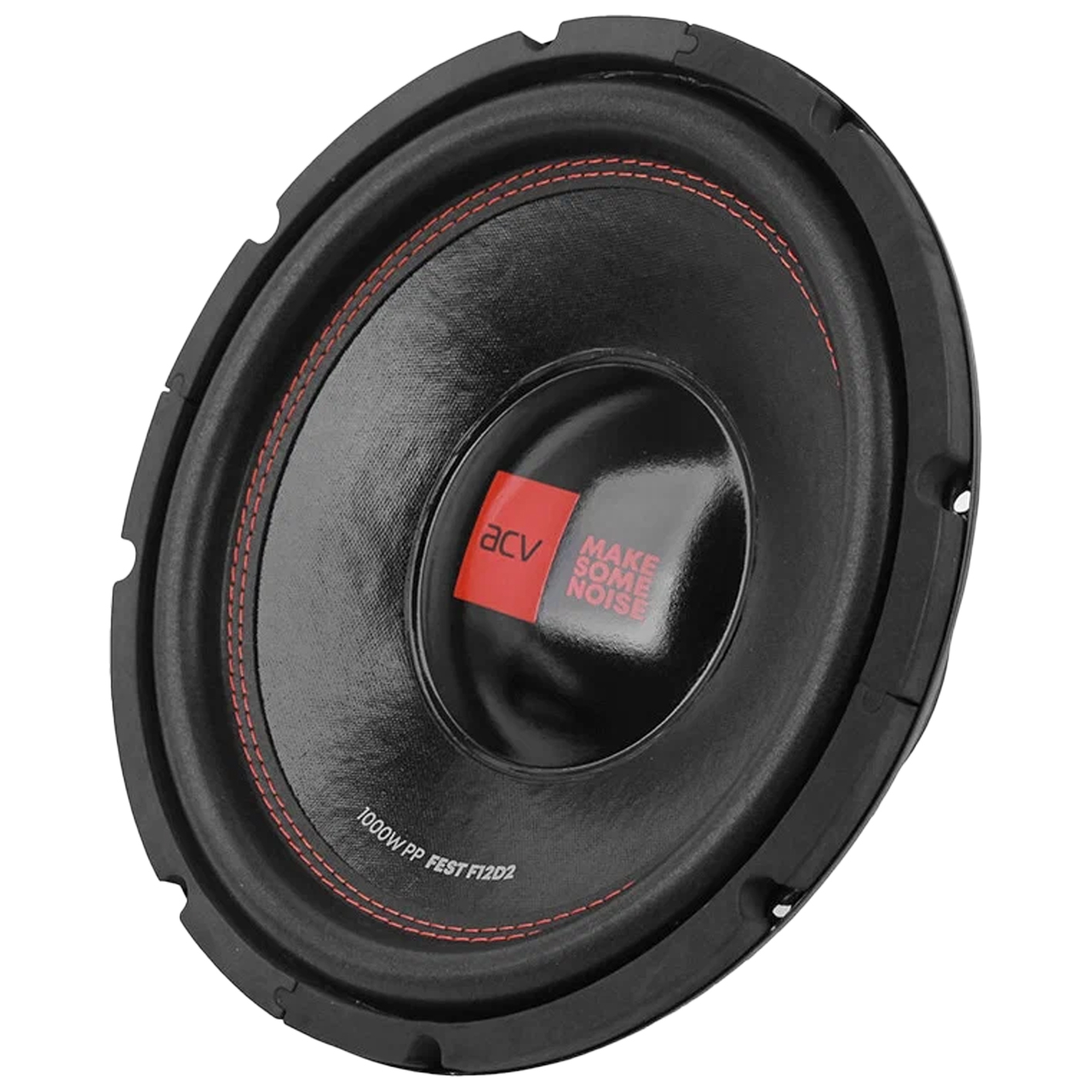 ساب ووفر پشت خودرو ای سی وی مدل FEST F12D2 سایز 12 اینچ
