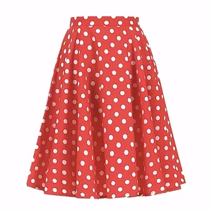 دامن کلوش زنانه مدل خالخالی