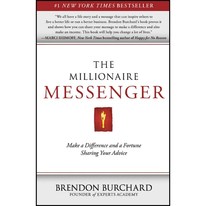 کتاب The Millionaire Messenger اثر Brendon Burchard انتشارات بله