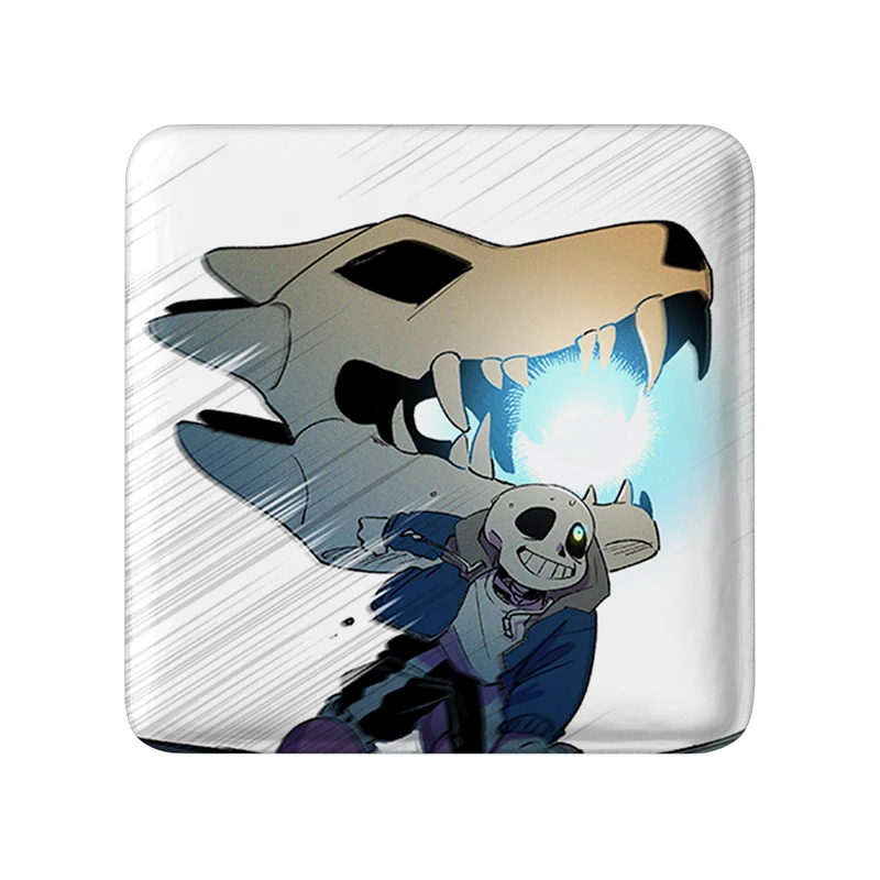 پیکسل خندالو طرح بازی آندرتیل (Undertale) مدل مربعی کد 31799