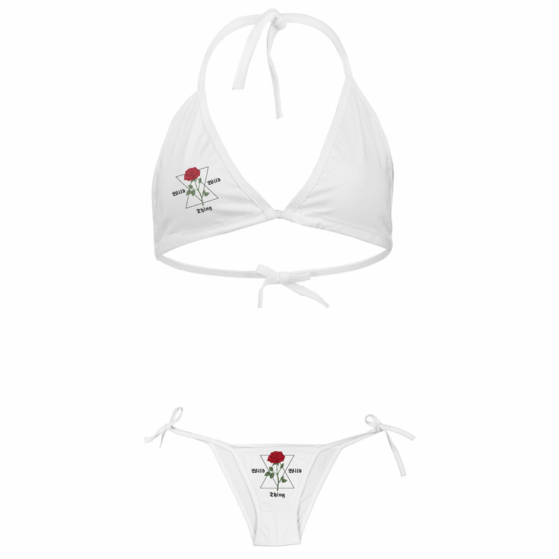 ست شورت و سوتین زنانه طرح گل رز مدل 43