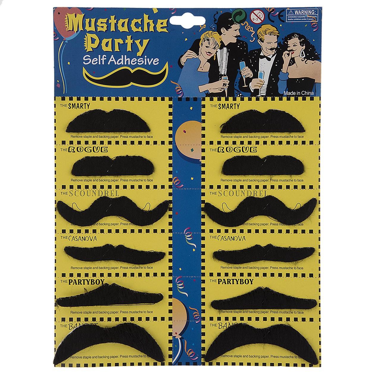 نقد و بررسی ست سیبیل نمایشی مدل Black Mustache بسته 12 عددی توسط خریداران