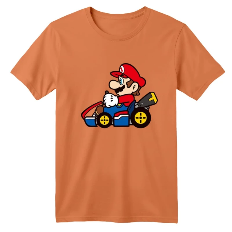 تی شرت آستین کوتاه بچگانه مدل ماریو کد ۶