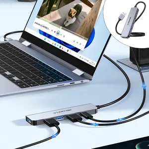هاب 5 پورت USB-C لنشن مدل He32