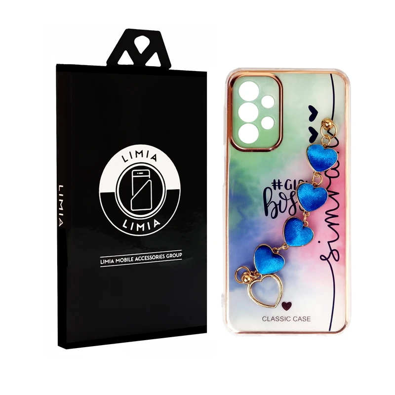 کاور لیمیا مدل فانتزی طرح آبرنگی کد 382 مناسب برای گوشی موبایل سامسونگ Galaxy A32 4G به همراه آویز