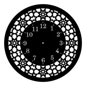 شابلون مدل ساعت 50cm کد SP943