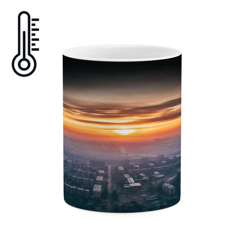 ماگ حرارتی کاکتی مدل غروب کد mgh16062