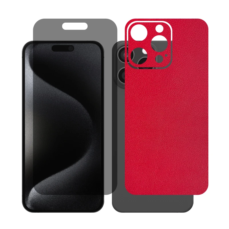 محافظ صفحه نمایش حریم شخصی گلس مدل Together مناسب برای گوشی موبایل اپل iPhone 16 Pro Max به همراه برچسب پوششی