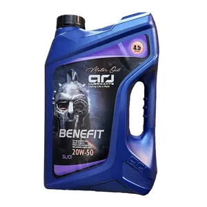 روغن موتور خودرو ارج مدل بنفیت SL 20W50 حجم 4.5 لیتر