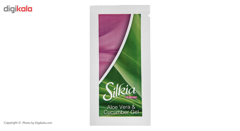 کرم موبر بدن سیلکیا مدل Aloe vera حجم 100 میلی‌لیتر