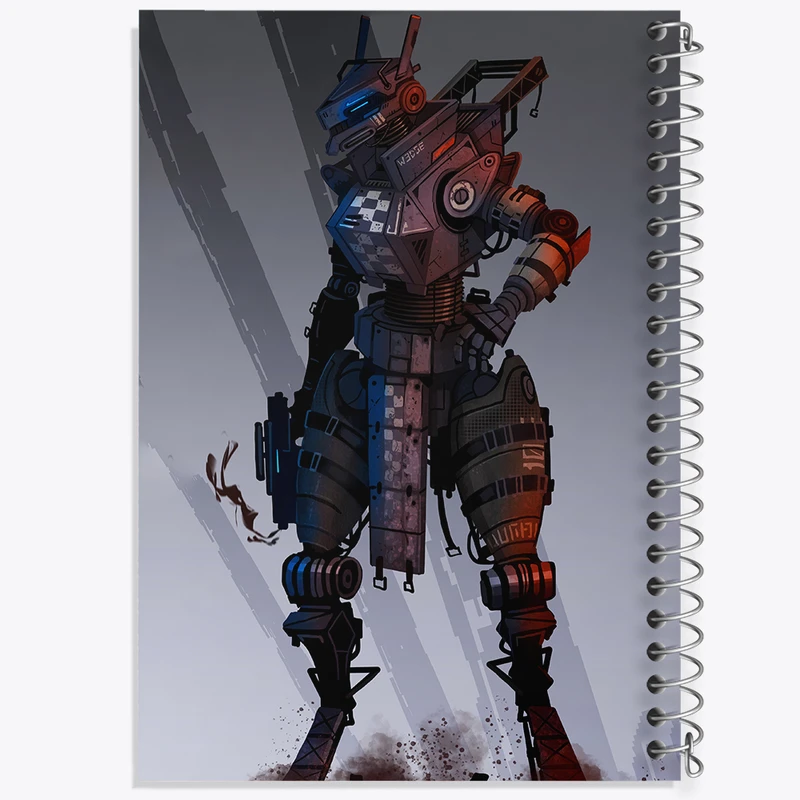 دفتر نت موسیقی 50 برگ خندالو مدل بازی تایتان فال (Titanfall) کد 32600