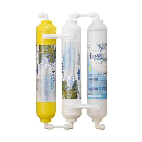 فیلتر تصفیه کننده آب آبسرکن  آکوا پیورست شریعتی مدل گیاهی F 300 NEW مجموعه 3 عددی 