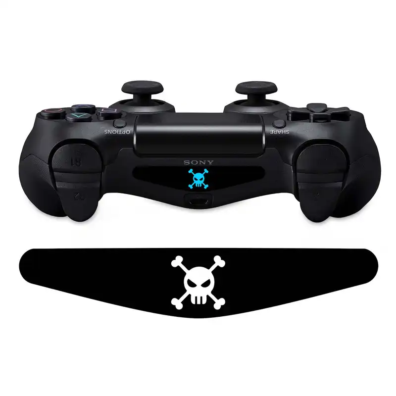 برچسب لایت بار دسته پلی استیشن 4 ونسونی طرح Danger Skull
