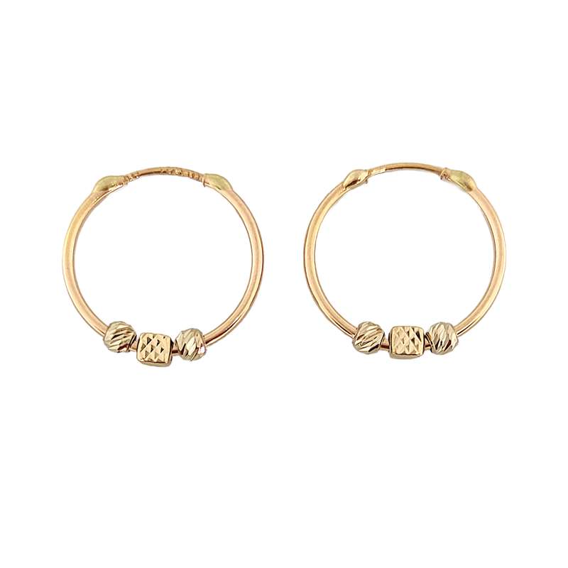 گوشواره طلا 18 عیار دخترانه طلا و جواهرسازی افرا مدل البرنادو ۱۳۶ گوشواره طلا 18 عیار دخترانه طلا و جواهرسازی افرا مدل البرنادو ۱۳۶