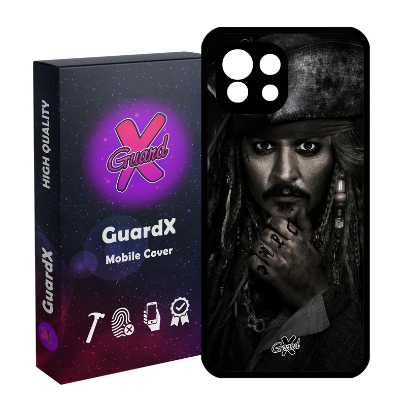 کاور گارد ایکس طرح Johnny Depp مدل Glass10178 مناسب برای گوشی موبایل شیائومی Mi 11 Lite