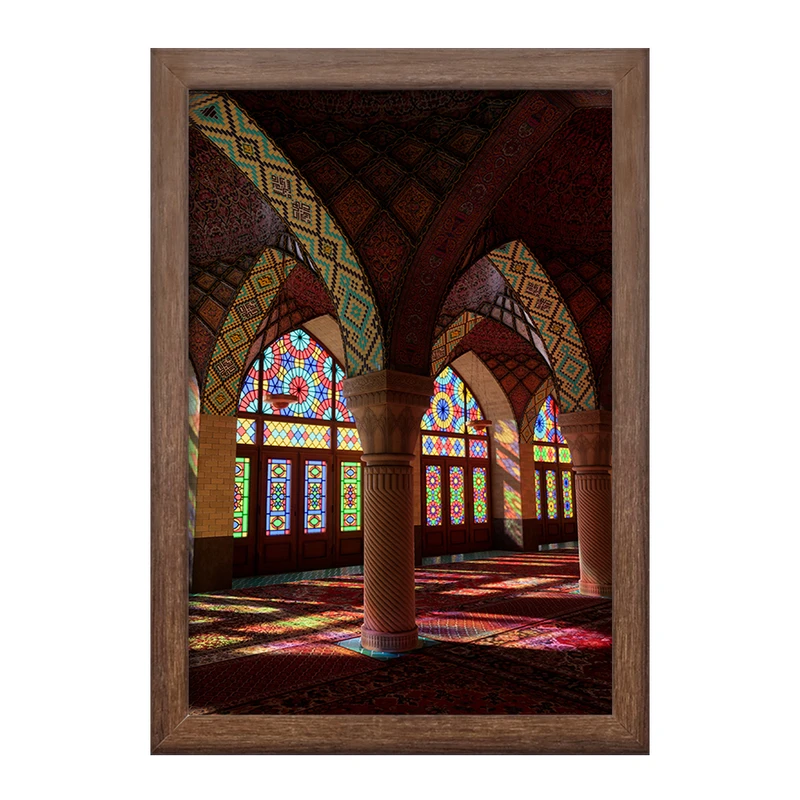 تابلو خندالو طرح مسجد نصیرالملک شیراز کد F1132
