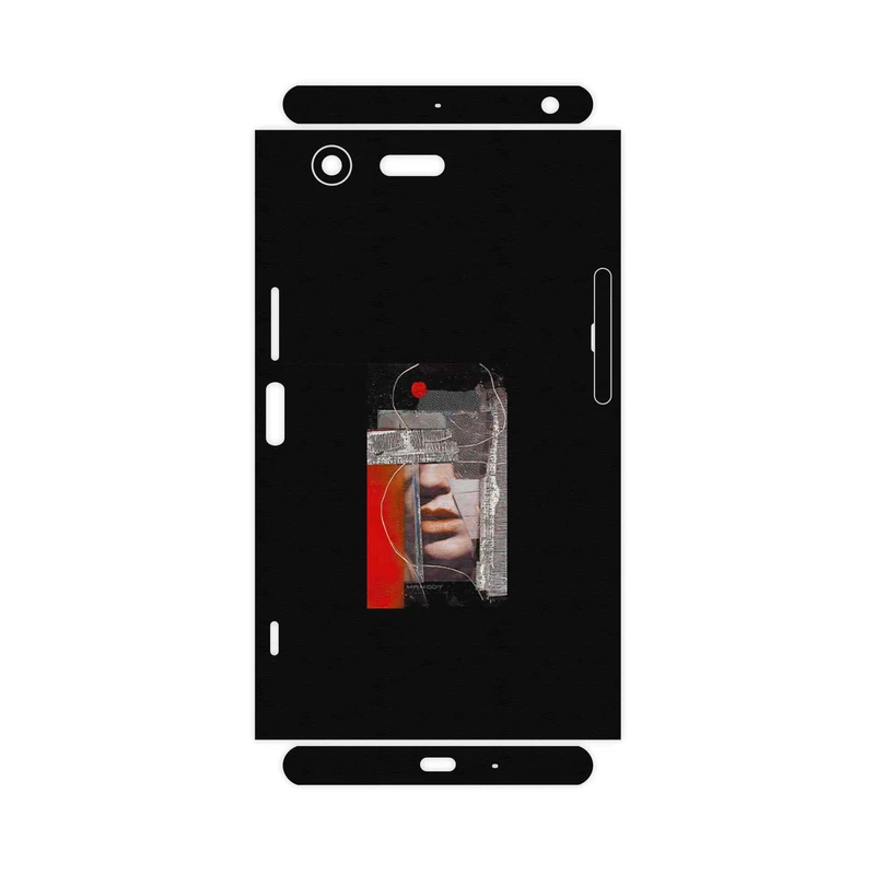 برچسب پوششی ماهوت مدل Collage of Mouth-FullSkin مناسب برای گوشی موبایل سونی Xperia XZ Premium