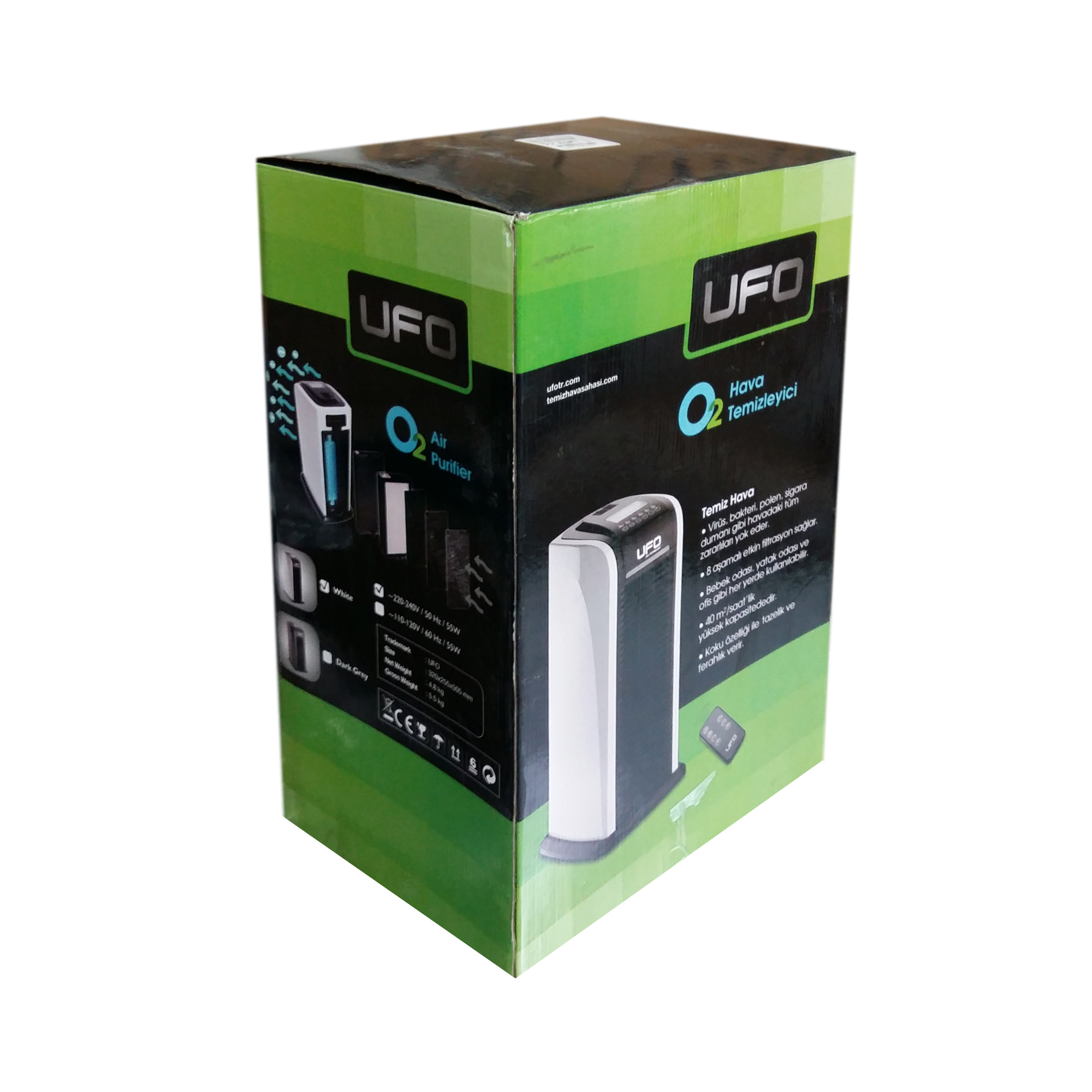 دستگاه تصفیه کننده هوا یوفو مدل p150 کد w420