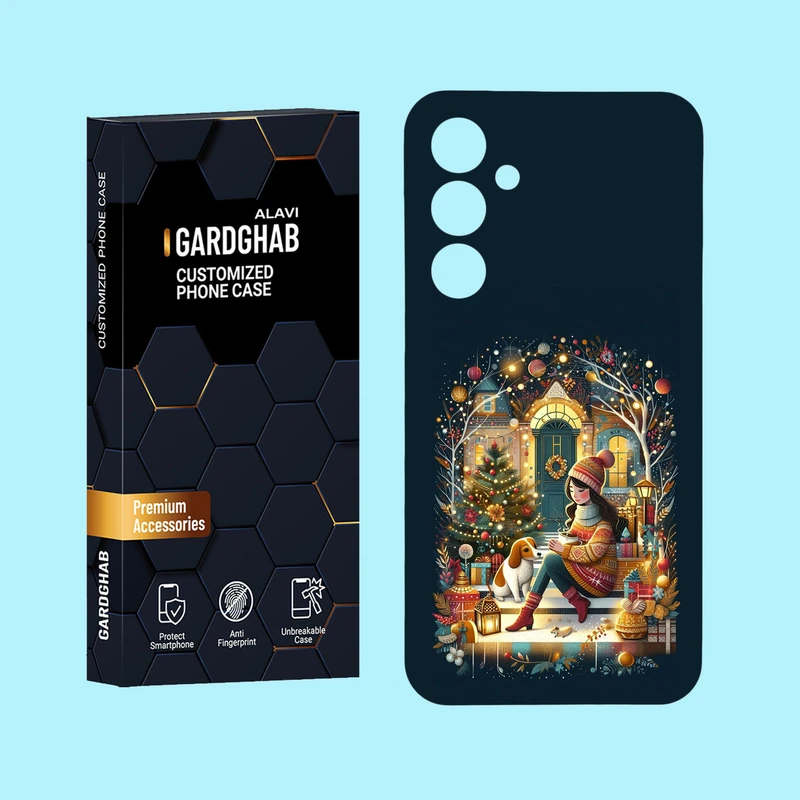 کاور گارد قاب علوی مدل هنری مناسب برای گوشی موبایل سامسونگ Galaxy A55