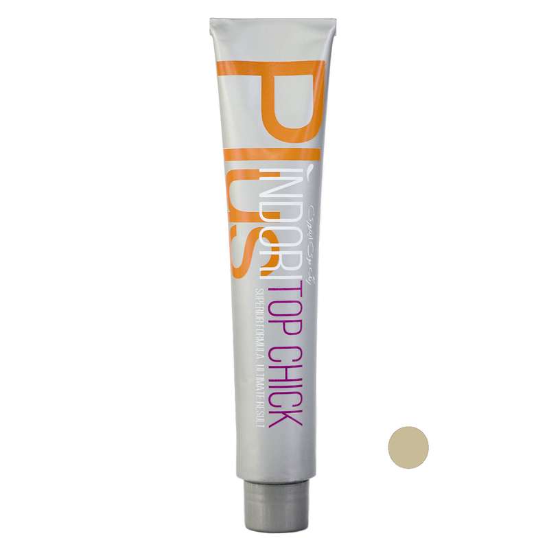 رنگ مو ایندوری شماره 12.5 حجم 100 میلی لیتر رنگ  بلوند طلایی فوق العاده روشن