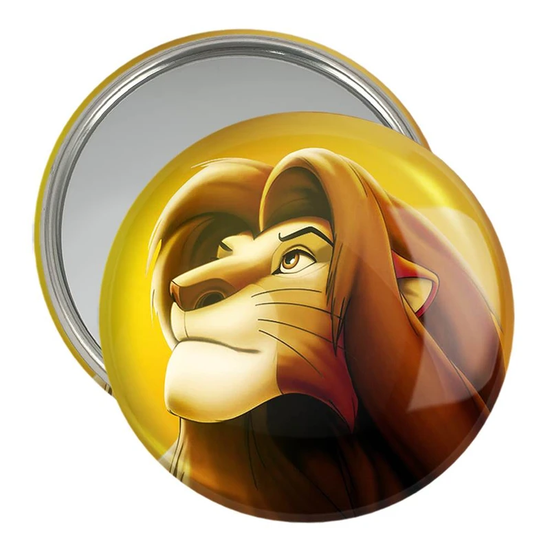 آینه جیبی خندالو مدل شیرشاه Lion King  کد 10707