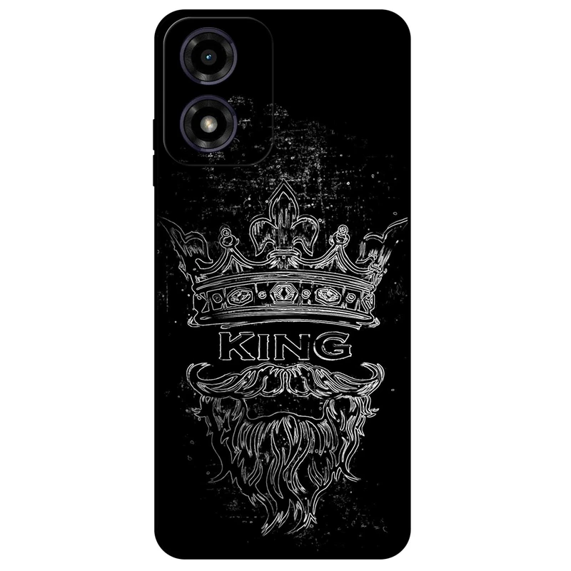 کاور مگافون طرح پادشاه مدل 1896 مناسب برای گوشی موبایل موتورولا Moto G04 4G