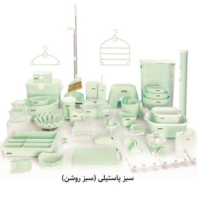 سرویس جهیزیه 64 پارچه لیمون مدل 64P