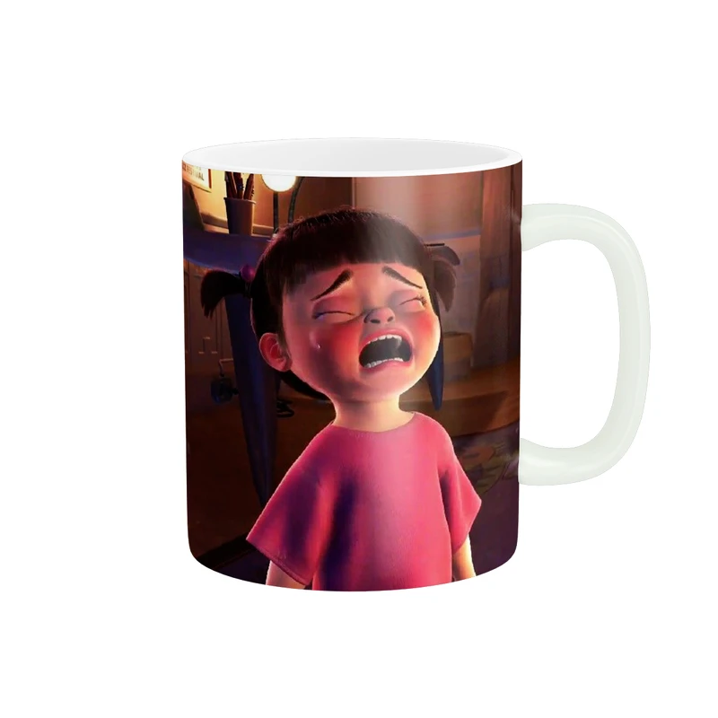 ماگ پادآفرین مدل کارتون کارخانه هیولاها طرح سالیوان و بو کد p3742