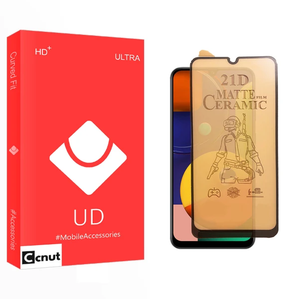 محافظ صفحه نمایش سرامیکی مات کوکونات مدل UD Curve مناسب برای گوشی موبایل سامسونگ Galaxy A32 4G / Galaxy A22 4G / Galaxy M31 / Galaxy A20