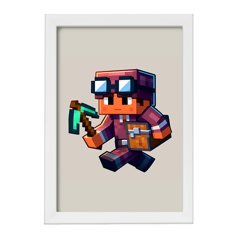 تابلو خندالو مدل ماینکرافت (Minecraft) کد F12066