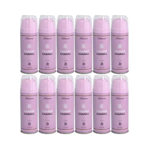 اسپری بدن زنانه کلینوس مدل chanse chaniel حجم 150 میلی لیتر مجموعه 12 عددی