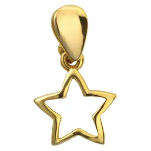 آویز گردنبند طلا 18 عیار زنانه الن نار مدل ELN0546