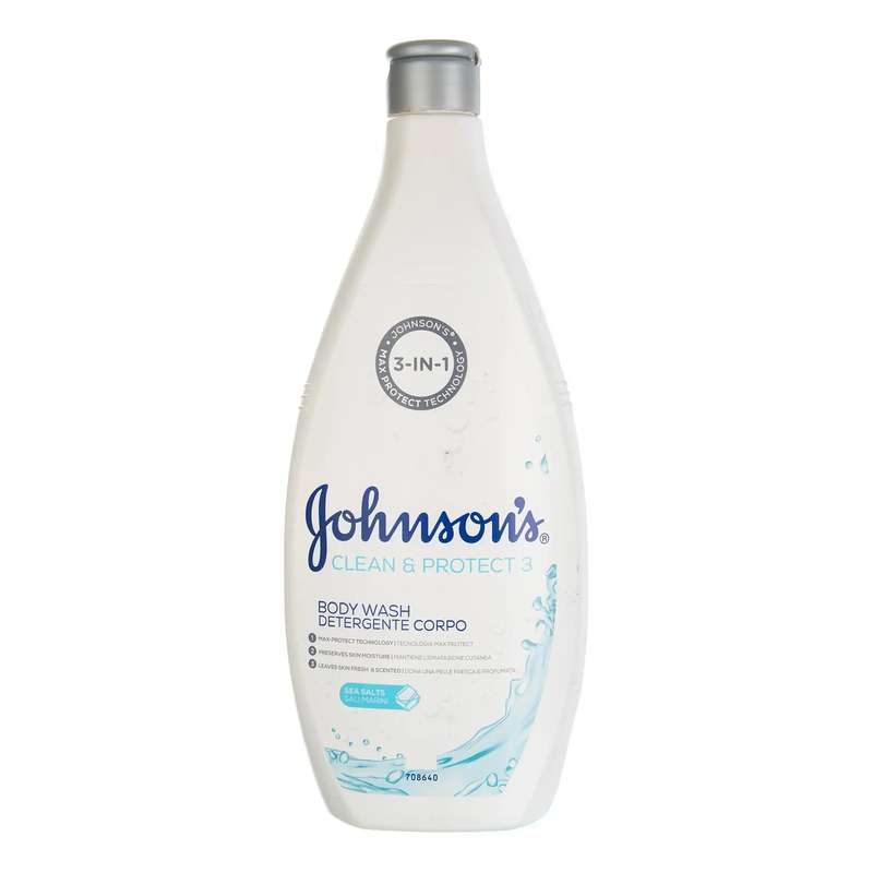 شامپو بدن جانسون مدل Clean Protect 3 حجم 750 میلی لیتر شامپو بدن جانسون مدل Clean Protect 3 حجم 750 میلی لیتر