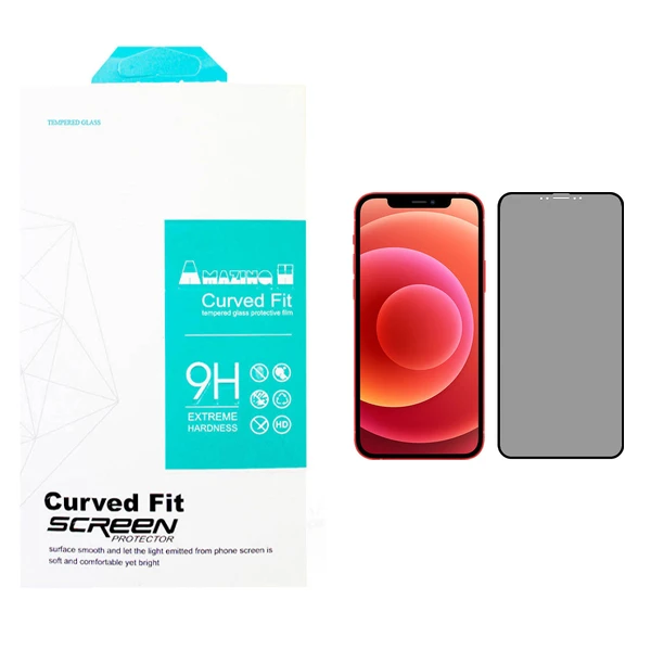 محافظ صفحه نمایش حریم شخصی مدل AMAZING مناسب برای گوشی موبایل اپل iPhone 12 Pro Max