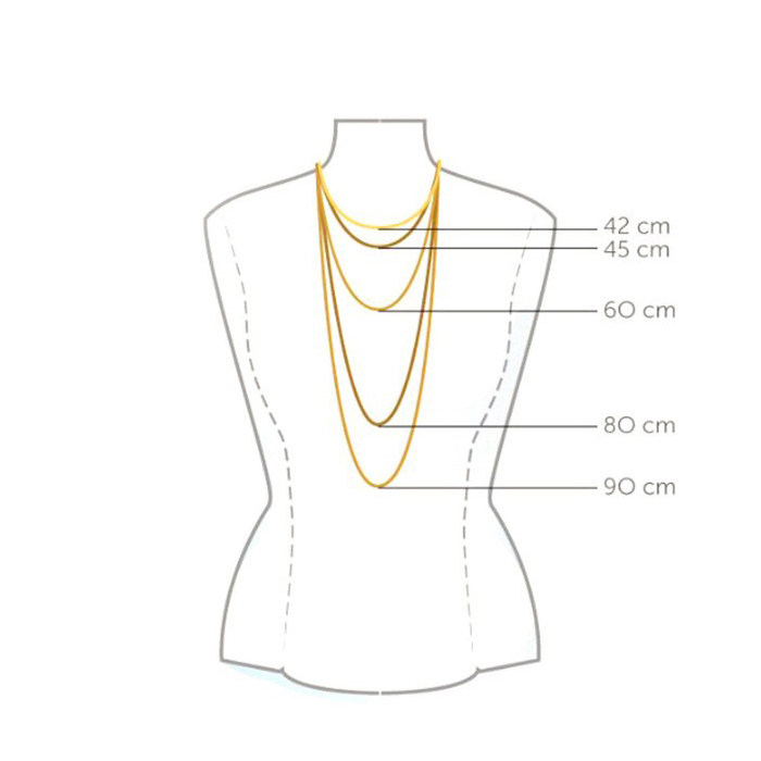 گردنبند زنانه باراج من مدل فرشته کد FS-02