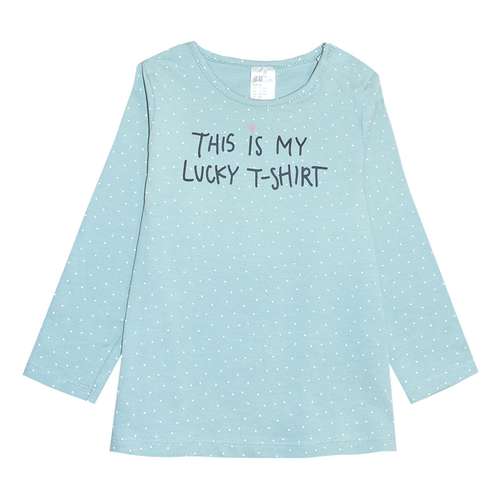 تی شرت دخترانه اچ اند ام مدل C1-0429006002