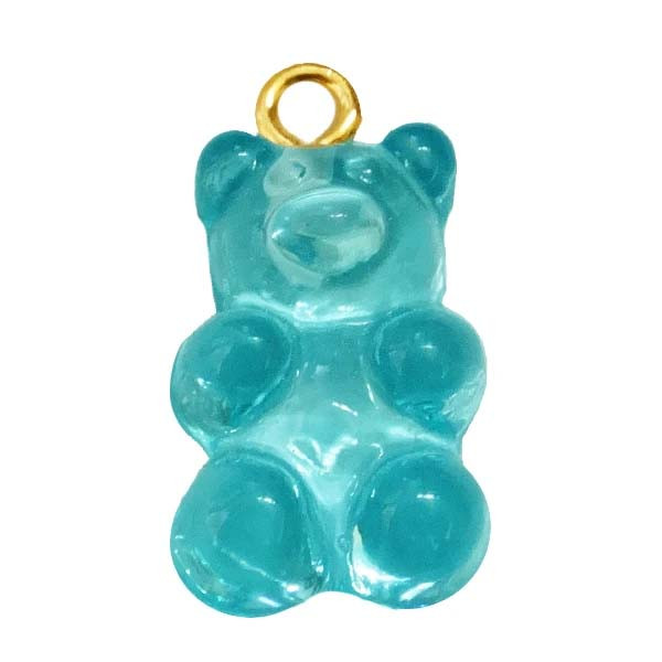 آویز گردنبند دخترانه مدل خرس بامزه کد 182 بسته 4 عددی