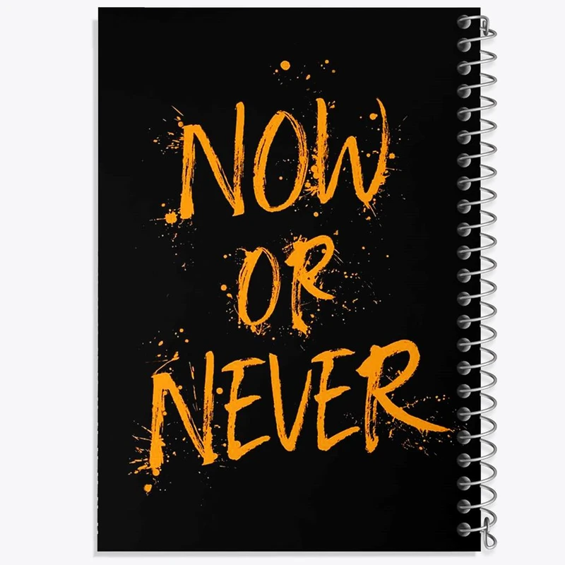 دفتر مشق 50 برگ خندالو مدل Now Or Never کد 2730