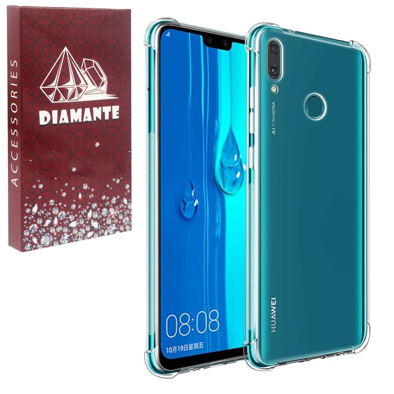 کاور دیامانته مدل ساده مناسب برای گوشی موبایل هوآوی Y7 2019 / Y7 Prime 2019