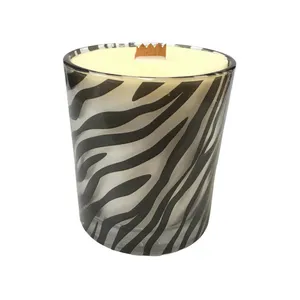 شمع مدل گورخری