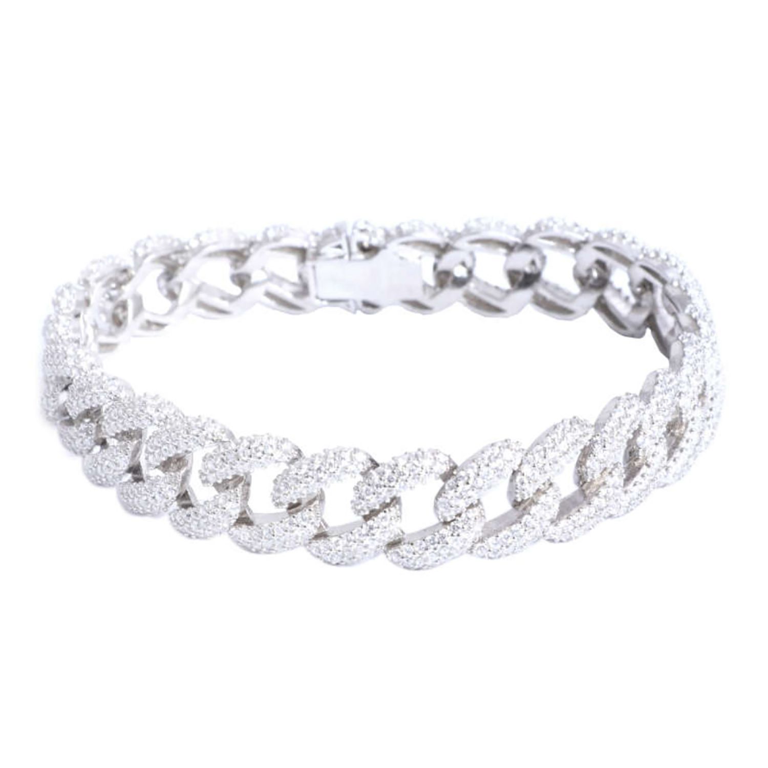 دستبند نقره زنانه مدل AMT_D033 - - 1